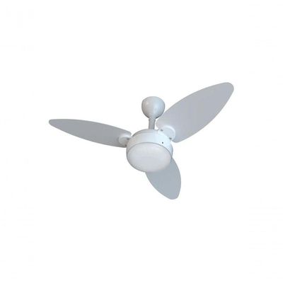 Ventilador De Teto Ventisol Elluz Inverter Controle Remoto Branco Com Cinza Bivolt