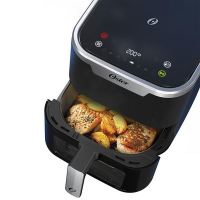Fritadeira Oster Digital Touch 4,5L Com Visor Transparente 220V