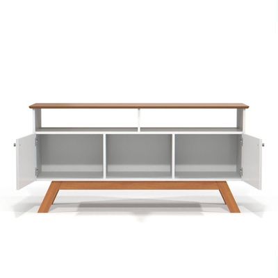 Rack Para 3 Nichos Bilbão Branco Nature