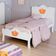 Cama Solteiro Com Cabeceira Princesa Lisa Branco