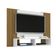 Painel Para Bridge Com Detalhe Em Ripas Branco
