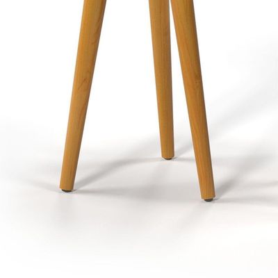 Conjunto Mesa De Apoio E Lateral Sydney Preto