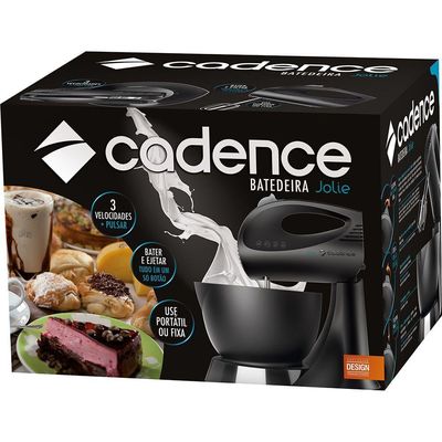 Batedeira Jolie Cadence Preta 220V