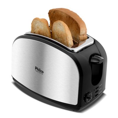 Torradeira Philco Inox 3 funções 900W French Toast 220V