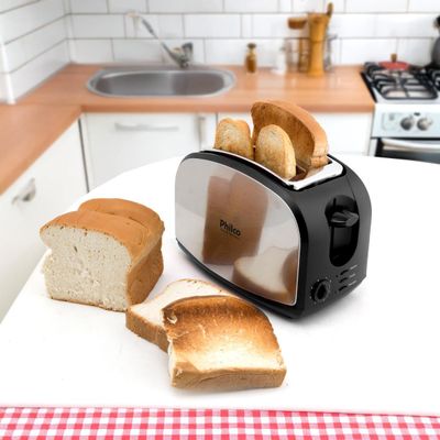 Torradeira Philco Inox 3 funções 900W French Toast 220V