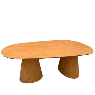 Mesa De Jantar Organica Tripper Em Freijo 198x122cm