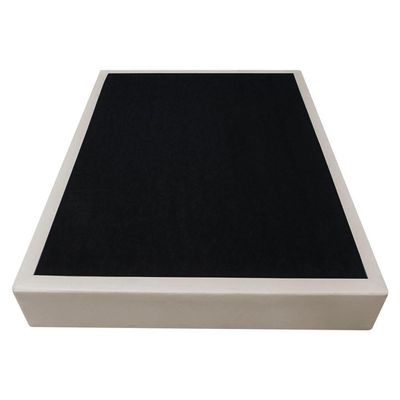 Base Box Para Cama Viúva 128x188cm Liz S05 Sintético Bege - Mpozenato