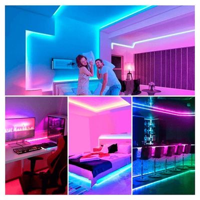 Kit Fita De Led Rgb Smart Wifi Inteligente 5 Metros