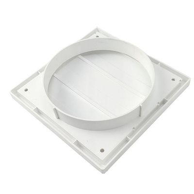 Grade Externa Para Saída De Ar Auto Fechante Exautor 150mm 6"
