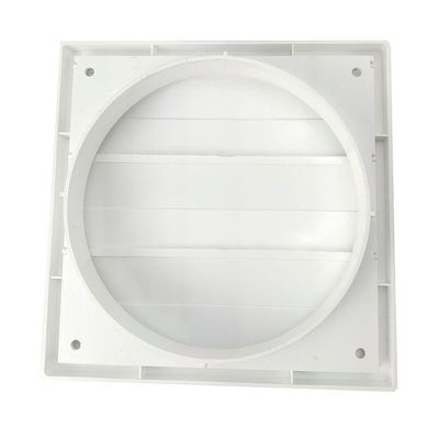 Grade Externa Para Saída De Ar Auto Fechante Exautor 150mm 6"
