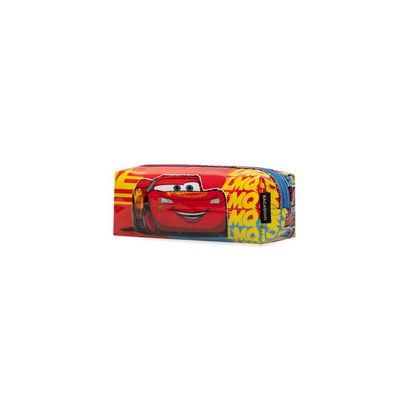 Estojo Escolar Masculino Pequeno Carros RelâmpagoMcQueen U / Vermelho