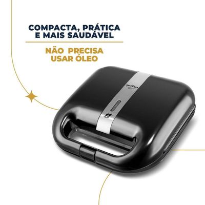 Sanduicheira E Grill Britânia 2 Em 1 750W BGRE01 110V
