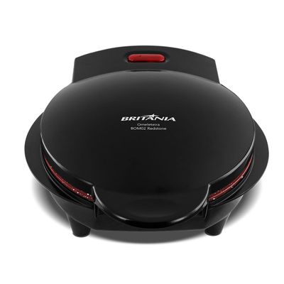 Omeleteira Britânia Antiaderente Redstone 750W BOM02P 220V
