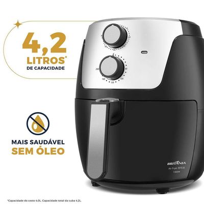 Air Fryer Britânia 4,2L Dura Mais 1500W BFR38 220V