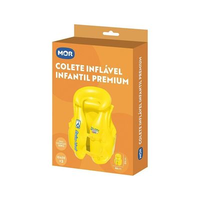 Colete Inflável Infantil Premium Mor