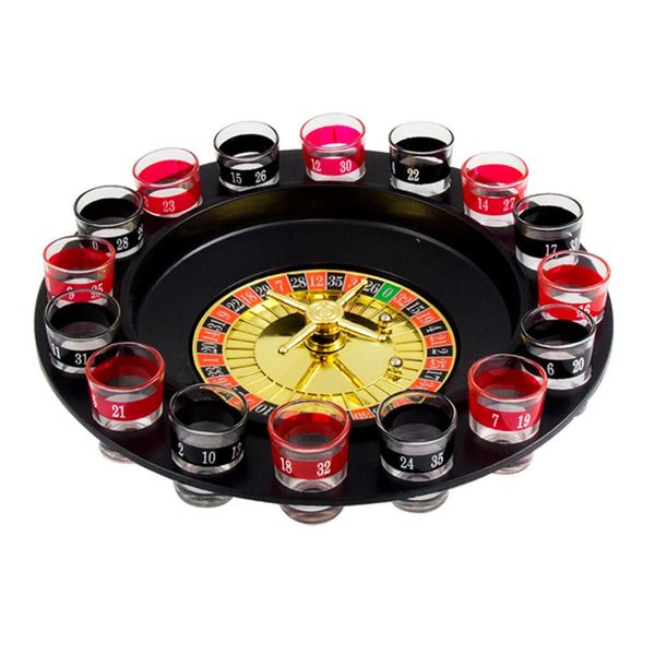 Jogo Roleta Shot Etilux 16 Peças