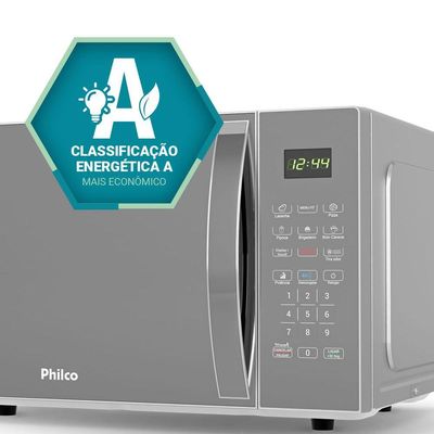 Micro-ondas 25L Philco 1100W Limpa Fácil PM26S 220V