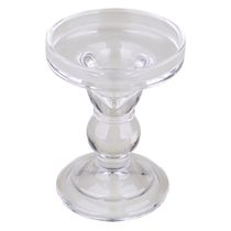 Castiçal de Vidro Cazza Nuit 11cm