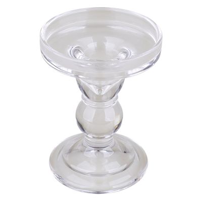 Castiçal de Vidro Cazza Nuit 11cm
