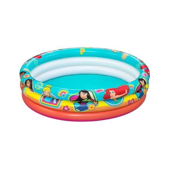 Piscina Inflável 3 Anéis Bestway Princesas 200L