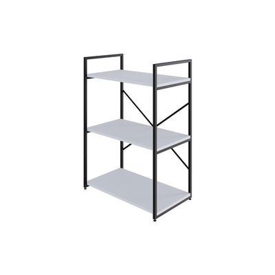 Estante C/03 Prateleiras 84x60x33cm Yon Branco Tx/est.preta Branco Tx/est.preta