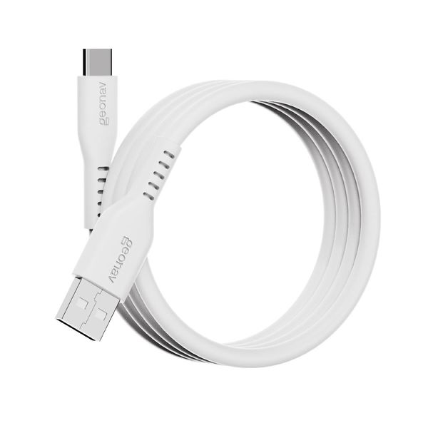 Cabo Usb-c para Usb-c Geonav Esc05swt 1,5 metros Branco