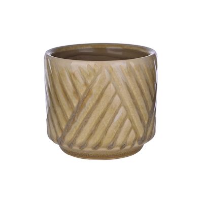 Cachepot de Cerâmica Grillo Verniz 5cm - Item Sortido