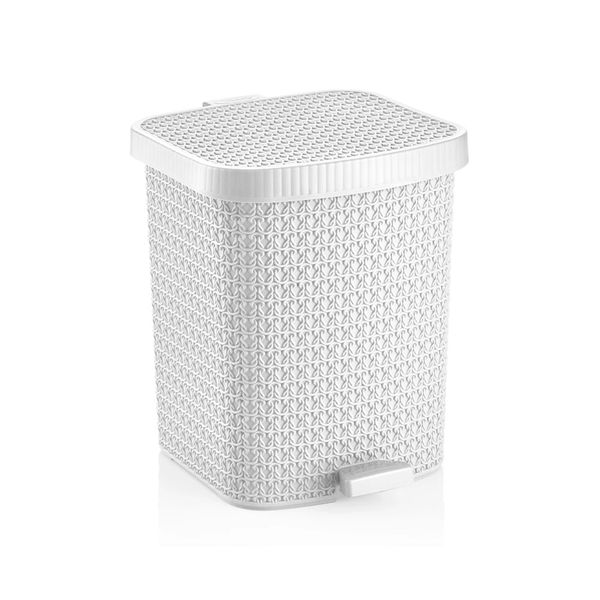 Lixeira Le Renda 12l Branca Lixeira Le Renda 12l Branca