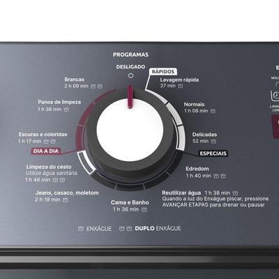 Máquina De Lavar Mueller 17kg Automática Com Ultracentrifugação E Ciclo Rápido Branca MLA17 110V