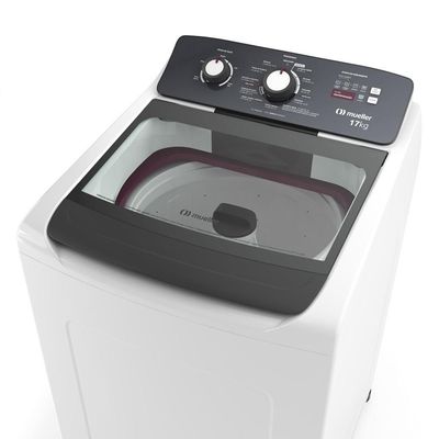 Máquina De Lavar Mueller 17kg Automática Com Ultracentrifugação E Ciclo Rápido Branca MLA17 110V