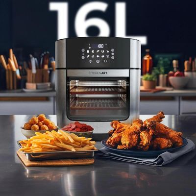 Air Fryer Kitchen Art 16L 4 em 1 com Espeto Rotisserie KAF16A 110V