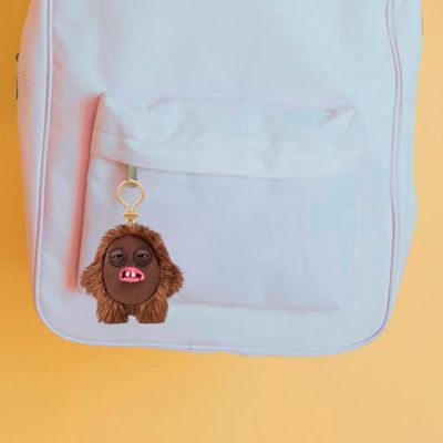 Chaveiro de Pelúcia Fuggler Key Rings 13cm - Marrom