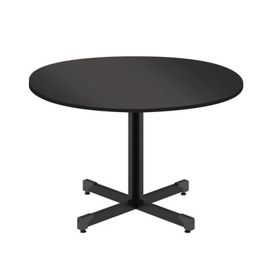 Mesa De Reuniao Redonda Red Preto Onix