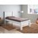Cama Solteiro Com Cabeceira Roma Branco