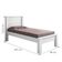 Cama Solteiro Com Cabeceira Roma Branco