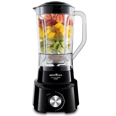 Liquidificador Britânia Diamante Preto 1050W 110V