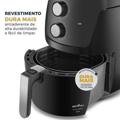 Air Fryer Britânia 4,2L Antiaderente 1500W BFR37 110V
