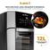 Air Fryer Oven Britânia 12L 4 Em 1 1800W BFR2100 110V