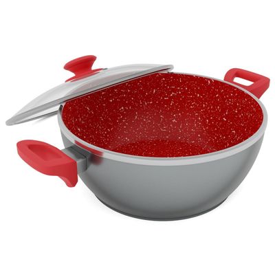 Panela Philco 4,6L com Tampa de Vidro Redstone PPN24A Bivolt