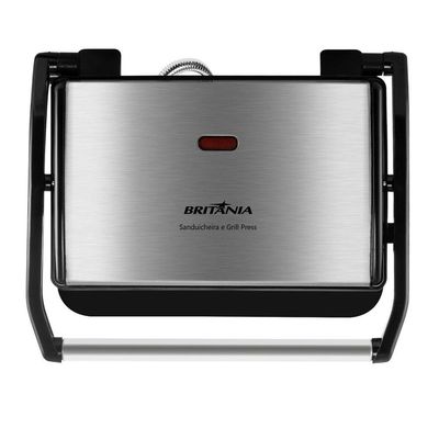 Sanduicheira E Grill Britânia BGR27I Press 2 Em 1 850W 110V