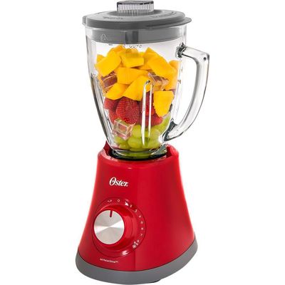 Kit Oster Super Chef Liquidificador E Acessórios Vermelho 110V