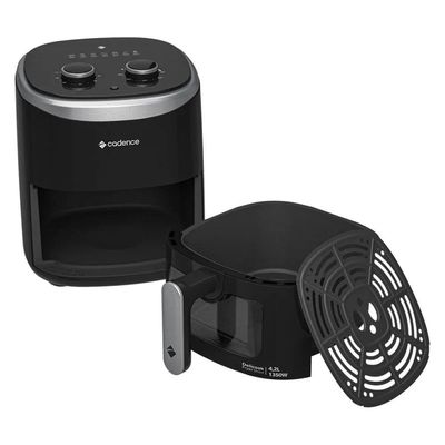 Fritadeira Sem Óleo 4,2L Cadence Com Visor Delicook Fryer Show 220V