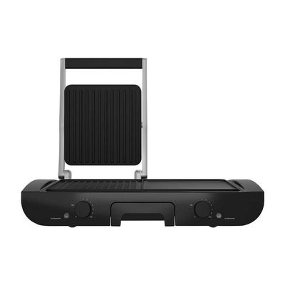 Grill Philco Pgr31 2 Em 1 Inox - Preto 127v