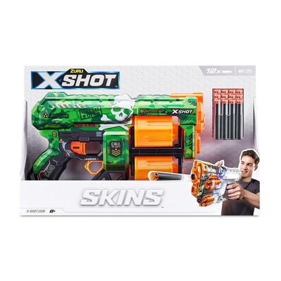 Lançador X-Shot - Skins - Dread - 12 Dardos - Camo