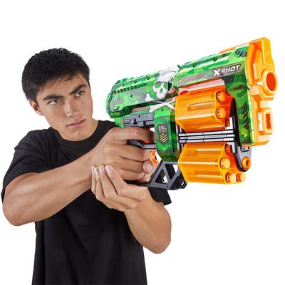 Lançador X-Shot - Skins - Dread - 12 Dardos - Camo