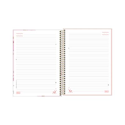Caderno Universitário Tilibra Espiral Capa Dura Capricho 10 Matérias 160 Folhas Capas Diversas