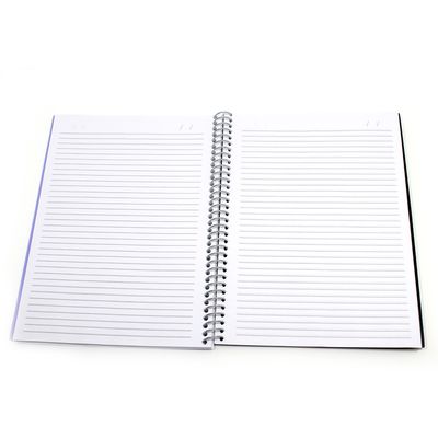 Caderno Universitário Confetti Espiral Capa Plástica Le Black Neon 1 Matéria Aba Elástico 96 Folhas