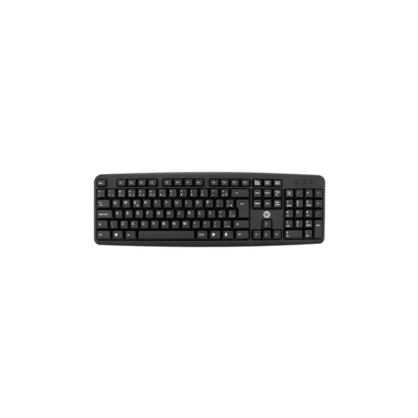Teclado Bright com Fio USB Preto 014