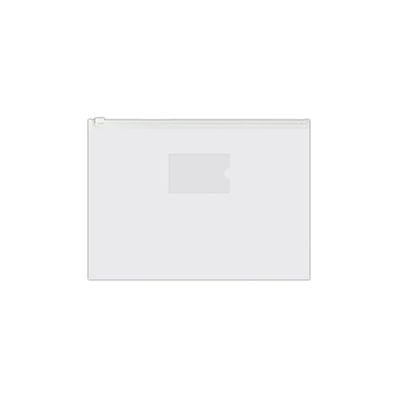 Pasta Zip Bag Chies A4 com 5 Unidades Cristal 36x26cm