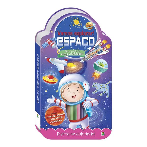Livro Infantil Todolivro Meu Super Kit Espaço